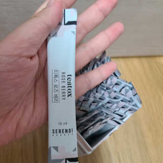세렌디뷰티_이너뷰티 티톡스 로즈 베리 — 5점을 준 리뷰어가 2020년 7월 올린 사용 사진