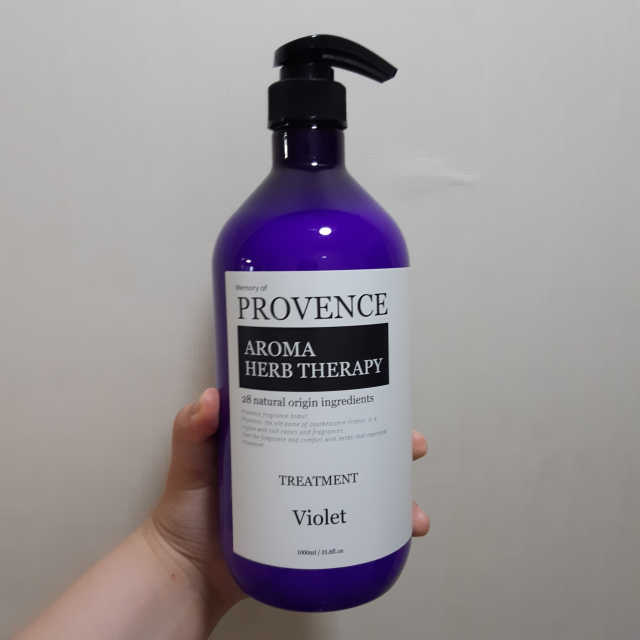 프로방스 바이올렛 퍼퓸 트리트먼트 1000ml 업그레이드 리뷰 사진
