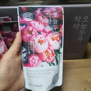 농사지음 약콩과 작두콩으로 만든 오늘두유 작약 이벤트 — 5점을 준 리뷰어가 2020년 10월 올린 사용 사진