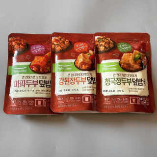 [풀무원] 큰건더기로 더 맛있게, 두부덮밥소스 3종 — 5점을 준 리뷰어가 2020년 12월 올린 사용 사진
