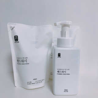 [생활공작소]핸드워시 용기 500ml 1개+리필 400ml 2개 — 5점을 준 리뷰어가 2020년 8월 올린 사용 사진