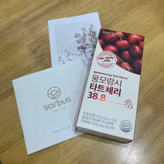 소버스 몽모랑시 타트체리 38.8 — 4점을 준 리뷰어가 2020년 9월 올린 사용 사진