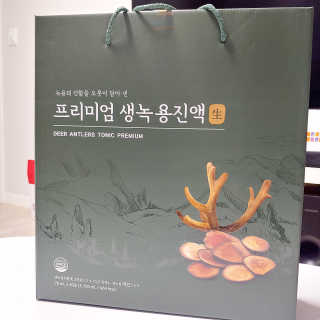 서울약사신협 약사신협_생녹용 진액_70ml x 30포 — 5점을 준 리뷰어가 2020년 9월 올린 사용 사진