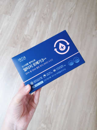 이로아 rTG 오메가3 ++ — 4.5점을 준 리뷰어가 2020년 7월 올린 사용 사진