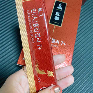 로그네이처 로그 인 홍삼젤리 7+ — 5점을 준 리뷰어가 2020년 5월 올린 사용 사진