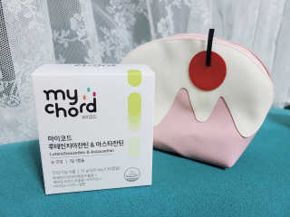 JW중외제약 마이코드 루테인지아잔틴 아스타잔틴 — 5점을 준 리뷰어가 2020년 8월 올린 사용 사진