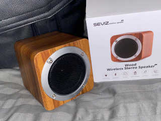 SEVIZ MINI10W 레트로 블루투스 스피커 — 4점을 준 리뷰어가 2020년 9월 올린 사용 사진