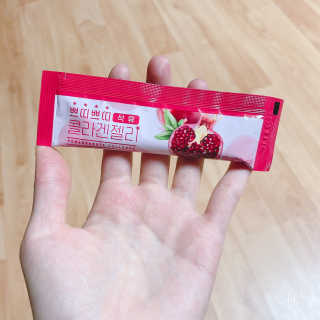 헬스업_쁘띠쁘띠석류콜라겐젤리_20g x 14포 — 5점을 준 리뷰어가 2020년 11월 올린 사용 사진