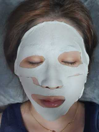 아이디플라코스메틱 페이스핏 플라스터 마스크 _ 리뉴얼 — 5점을 준 리뷰어가 2020년 12월 올린 사용 사진