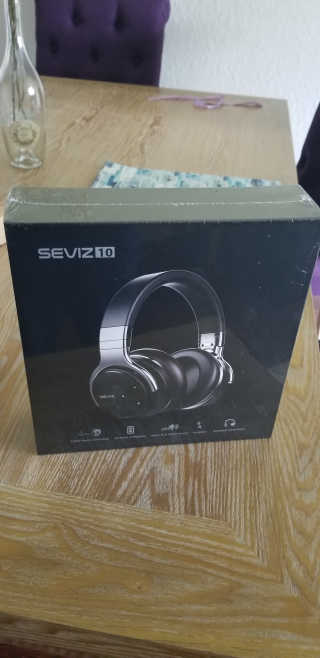 SEVIZ Bluetooth Headphones 10 3color — 5점을 준 리뷰어가 2020년 6월 올린 사용 사진