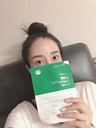리더스코스메틱 리더스 시카 카밍  마스크 — 4점을 준 리뷰어가 2020년 6월 올린 사용 사진