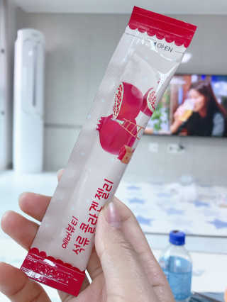 365더건강 에버뷰티 석류콜라겐 젤리 — 5점을 준 리뷰어가 2020년 7월 올린 사용 사진