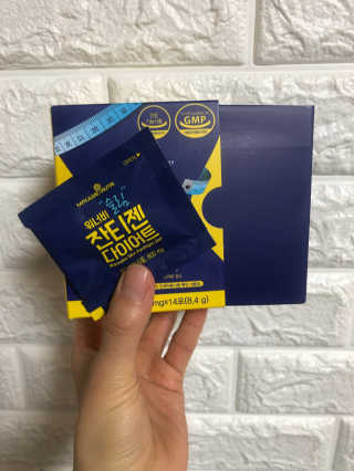 메이준뉴트리 워너비 슬림 잔티젠 다이어트 — 5점을 준 리뷰어가 2020년 4월 올린 사용 사진