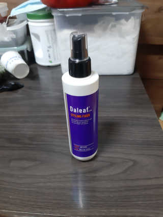 달리프 글램 스타일링 픽서 200ml — 5점을 준 리뷰어가 2020년 7월 올린 사용 사진