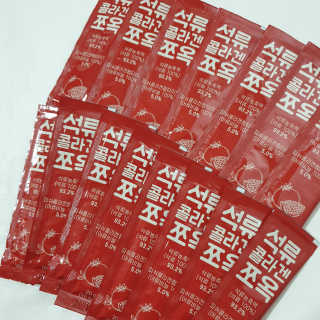 조은약초 석류콜라겐 석류즙 석류쪼옥 젤리 스틱 15포 x 20g — 4점을 준 리뷰어가 2020년 9월 올린 사용 사진