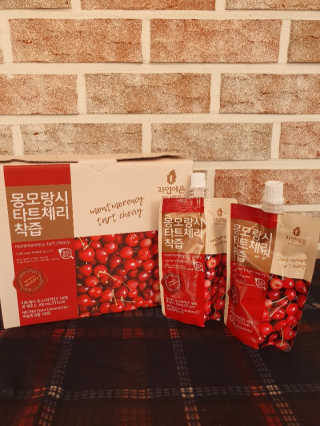 자연에온 몽모랑시 타트체리 착즙 100mL 10개입 2BOX — 5점을 준 리뷰어가 2020년 10월 올린 사용 사진