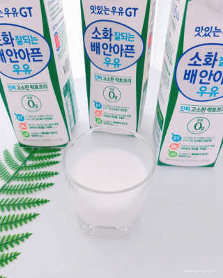남양유업 맛있는우유GT 소화잘되는 배안아픈우유 3EA — 5점을 준 리뷰어가 2020년 10월 올린 사용 사진