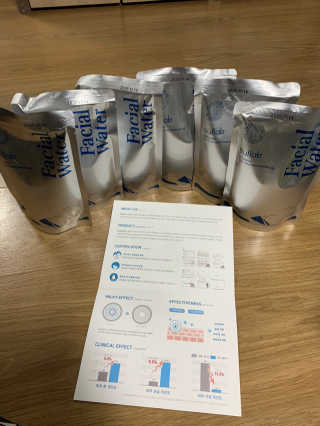 [설랩] 클렌징워터 세안수 500ml x 6팩 — 5점을 준 리뷰어가 2020년 9월 올린 사용 사진