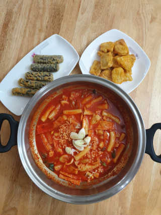 화곡미담 옛날 떡볶이 — 5점을 준 리뷰어가 2020년 4월 올린 사용 사진