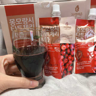자연에온 몽모랑시 타트체리 착즙 100mL 10개입 2BOX — 5점을 준 리뷰어가 2020년 10월 올린 사용 사진
