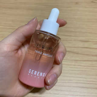 세렌디뷰티 레드 프로폴리스 트리플 앰플 — 4점을 준 리뷰어가 2020년 7월 올린 사용 사진