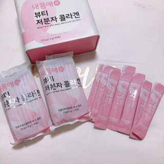 서울약사신협_내몸애뷰티저분자콜라겐_2.5g 50포 — 5점을 준 리뷰어가 2020년 5월 올린 사용 사진