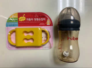 하이비코리아 앉아서나서서먹는젖병 하이비 PPSU 빨대젖병 — 3점을 준 리뷰어가 2020년 6월 올린 사용 사진