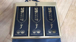 헬스업_천명진프리미엄홍삼스틱_10ml x 30포 — 5점을 준 리뷰어가 2020년 8월 올린 사용 사진