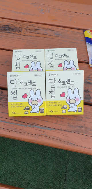 네이처오다 달칩 초코샌드 — 5점을 준 리뷰어가 2020년 7월 올린 사용 사진