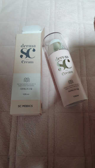 derma SC-Cream 더마에스씨 크림 100ml — 5점을 준 리뷰어가 2020년 4월 올린 사용 사진