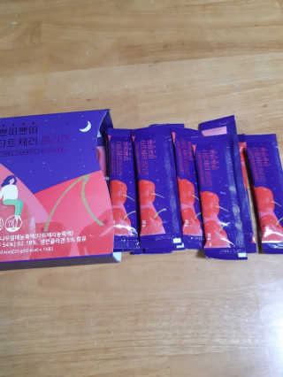 서울약사신협_쁘띠쁘띠타트체리콜라겐_20g x 14포 — 3.5점을 준 리뷰어가 2020년 11월 올린 사용 사진