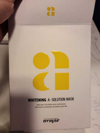 Avajar A-Solution 마스크 — 3점을 준 리뷰어가 2020년 12월 올린 사용 사진