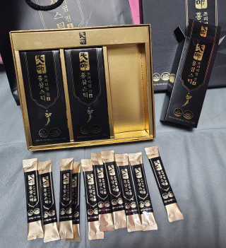 헬스업_천명진프리미엄홍삼스틱_10ml x 30포 — 5점을 준 리뷰어가 2020년 12월 올린 사용 사진