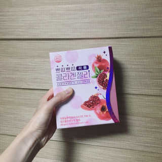 헬스업_쁘띠쁘띠석류콜라겐젤리_20g x 14포 — 5점을 준 리뷰어가 2020년 7월 올린 사용 사진