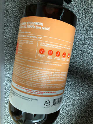달리프 진저 베러 퍼퓸 탈모 완화 샴푸 1000ml 향 3종 — 4점을 준 리뷰어가 2020년 5월 올린 사용 사진