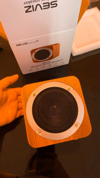 SEVIZ MINI10W 레트로 블루투스 스피커 — 5점을 준 리뷰어가 2020년 9월 올린 사용 사진