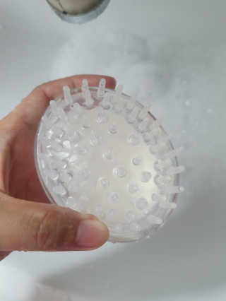 에이처드 유산균 탈모 샴푸 500ml — 4점을 준 리뷰어가 2020년 8월 올린 사용 사진