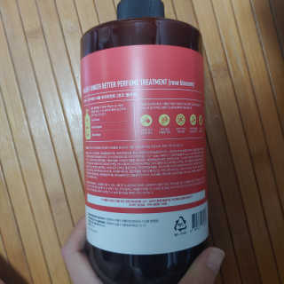 달리프 진저 베러퍼퓸 트리트먼트 1000ml 향 5종 — 5점을 준 리뷰어가 2020년 6월 올린 사용 사진