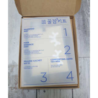 려 아로마 늦잠 꿀잠 샴푸 키트 — 5점을 준 리뷰어가 2020년 9월 올린 사용 사진