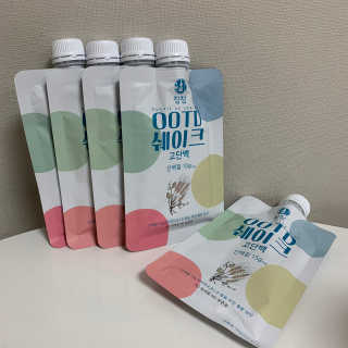 [꾸콤] 참참 OOTD쉐이크 고단백 일주일세트 50g x 5 — 5점을 준 리뷰어가 2020년 9월 올린 사용 사진