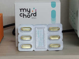 JW중외제약 마이코드 알티지 오메가3 1000 mg — 5점을 준 리뷰어가 2020년 10월 올린 사용 사진