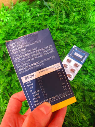 조은약초 꿀잠큐어 제주 감태추출물 감태정 600mg — 5점을 준 리뷰어가 2020년 4월 올린 사용 사진