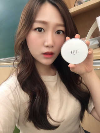 디어벨르 크림쿠션 DEAR BELLE CREAM COUSION — 5점을 준 리뷰어가 2020년 7월 올린 사용 사진