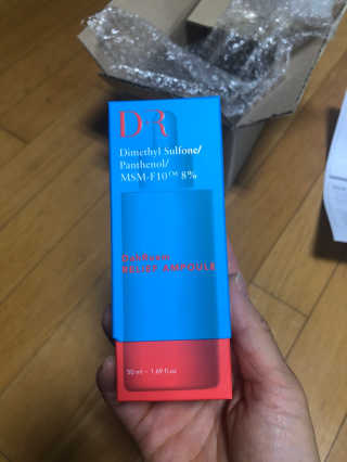 Dr다룸 릴리프 앰플 — 5점을 준 리뷰어가 2020년 5월 올린 사용 사진