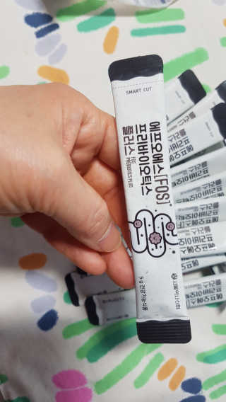 서울약사신협_FOS프리바이오틱스플러스쿠앤크_5gX100포 — 4.5점을 준 리뷰어가 2020년 5월 올린 사용 사진