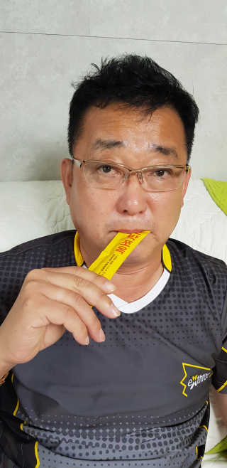 조은약초 국산 늙은 호박즙 호박쪼옥 젤리 20g x 15포 — 5점을 준 리뷰어가 2020년 7월 올린 사용 사진
