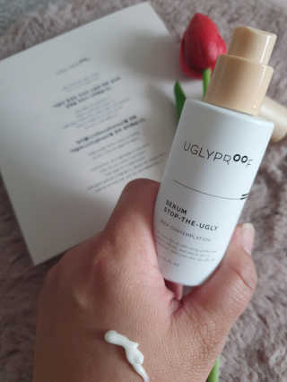 어글리프루프 세럼 스탑디어글리 딥 컨템플레이션 30ml — 5점을 준 리뷰어가 2020년 11월 올린 사용 사진