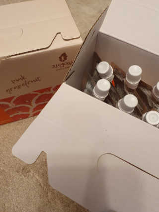 자연에온 핑크 자몽 착즙 100mL 10개입 2BOX — 5점을 준 리뷰어가 2020년 11월 올린 사용 사진