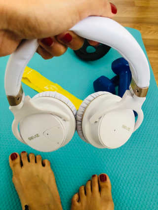 SEVIZ Bluetooth Headphones 10 3color — 5점을 준 리뷰어가 2020년 7월 올린 사용 사진