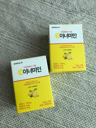 이너미인 VITAMIN-C 700 — 5점을 준 리뷰어가 2020년 9월 올린 사용 사진